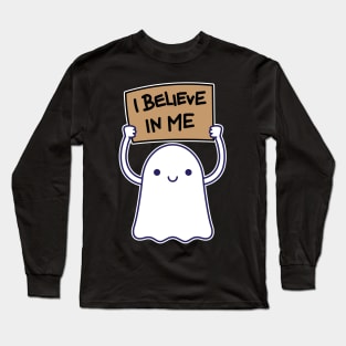 Believe In Ghost Long Sleeve T-Shirt